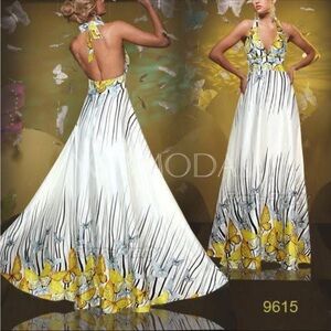 Ever Pretty Butterfly Halter Dress Size 12